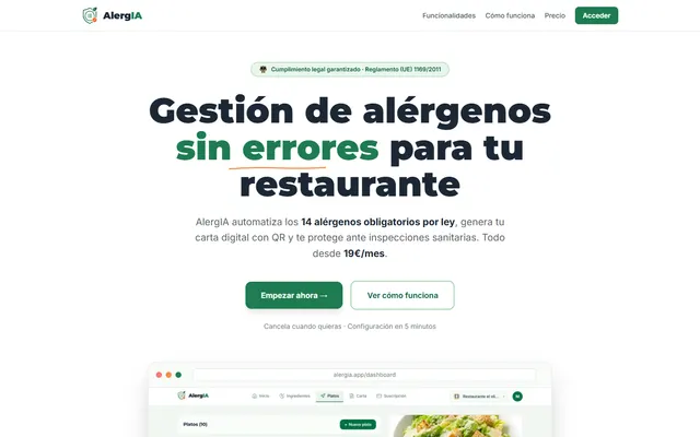 Captura de AlergIA